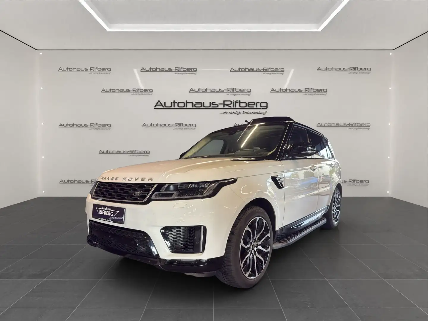 Land Rover Range Rover Sport HSE 7Sitz/PanD/RearTV/21Zo/HUD Blanc - 1