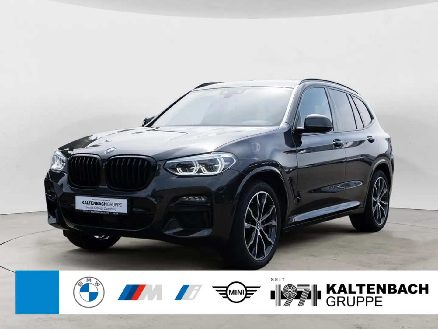 BMW X3 40d PANO HUD LED ACC W-LAN NAVI LEDER SHZ Gris - 1