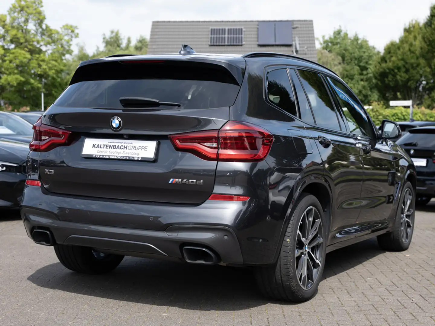 BMW X3 40d PANO HUD LED ACC W-LAN NAVI LEDER SHZ Gris - 2