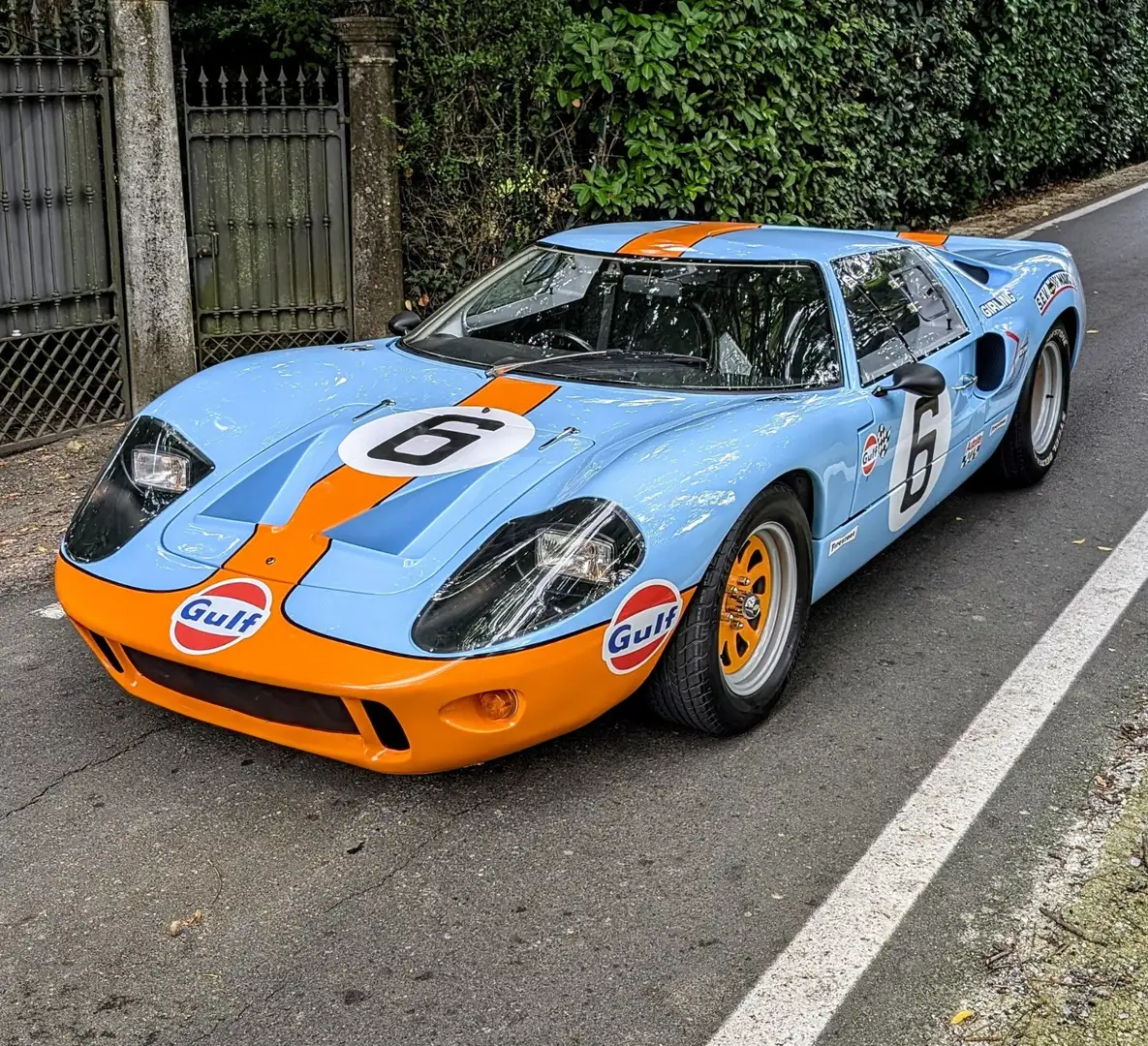 Ford GT 40 REPLICA GULF LEMANS 1966 - RESTAURO TOTALE -IVA - 1