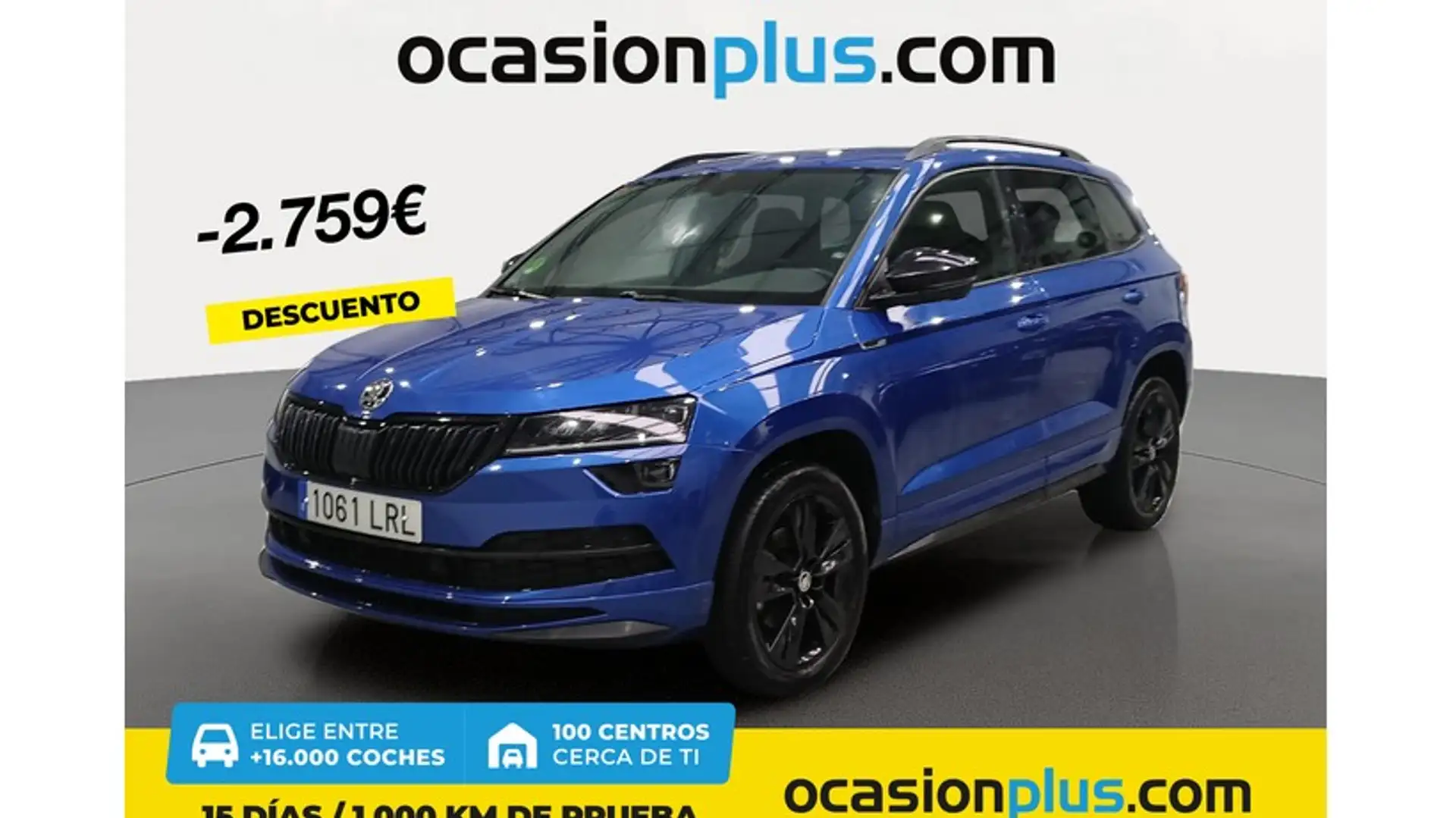 Skoda Karoq 1.5 TSI Sportline ACT DSG Azul - 1