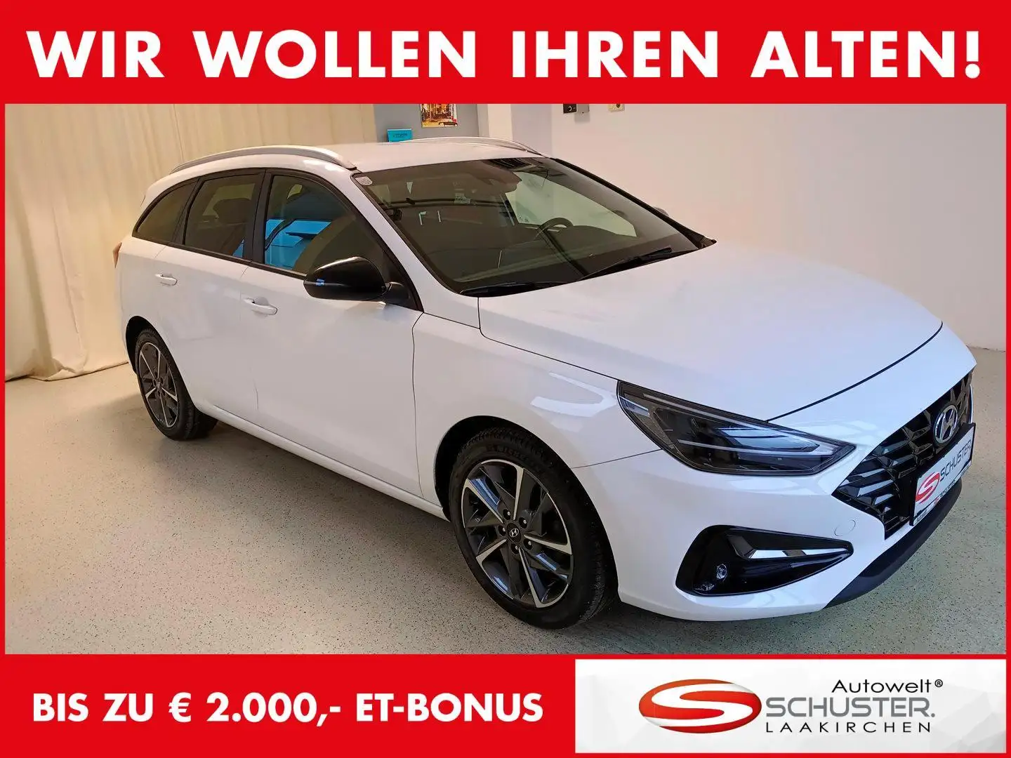 Hyundai i30 CW 1,0 T-GDI Edition Plus 30 Weiß - 1