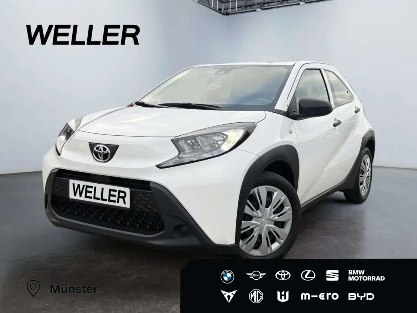 Toyota Aygo X *ACC*Spurhalte*Müdigkeitswarner*Notbrems* Weiß - 1