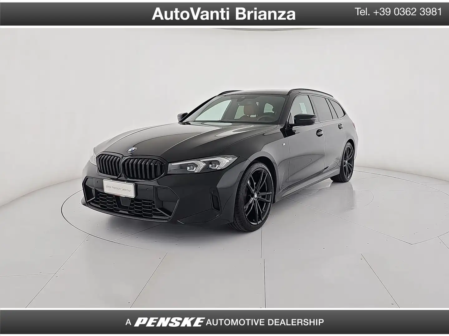 BMW 320 320d 48V Touring Msport Nero - 1