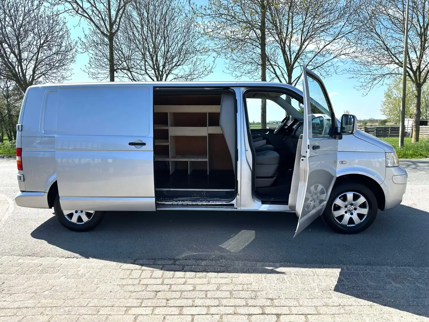 Volkswagen Transporter 2.5 TDI Verlengd/AUTOMAAT/YOUNGTIMER Plateado - 2