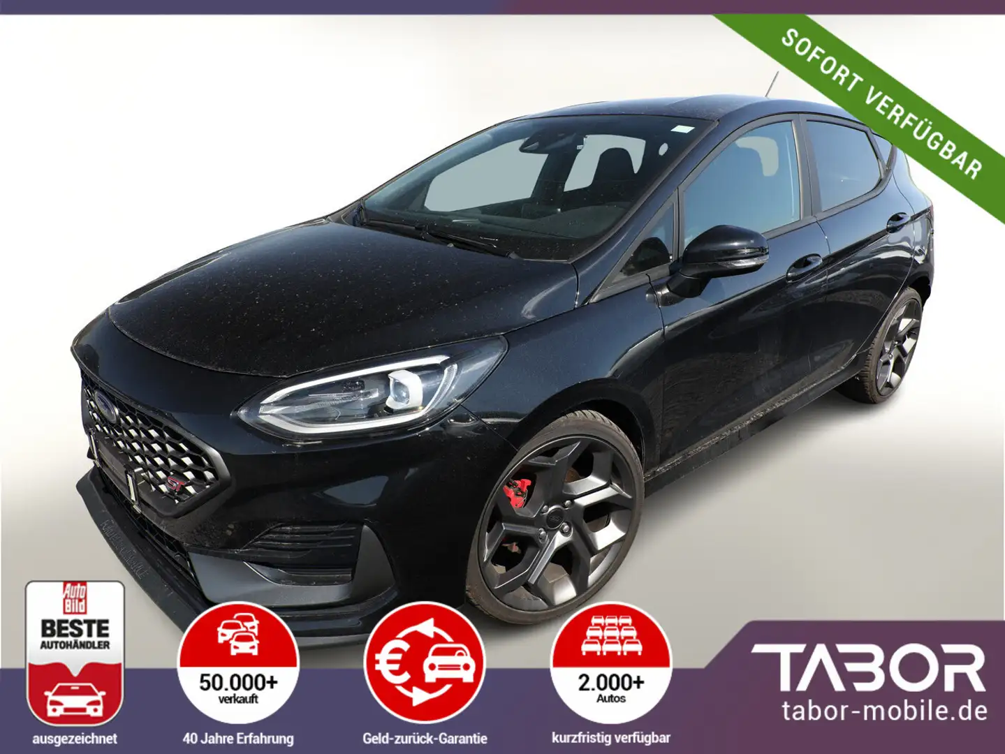 Ford Fiesta 1.5 EB 200 ST X LED Nav. PDC LM18Z Schwarz - 1