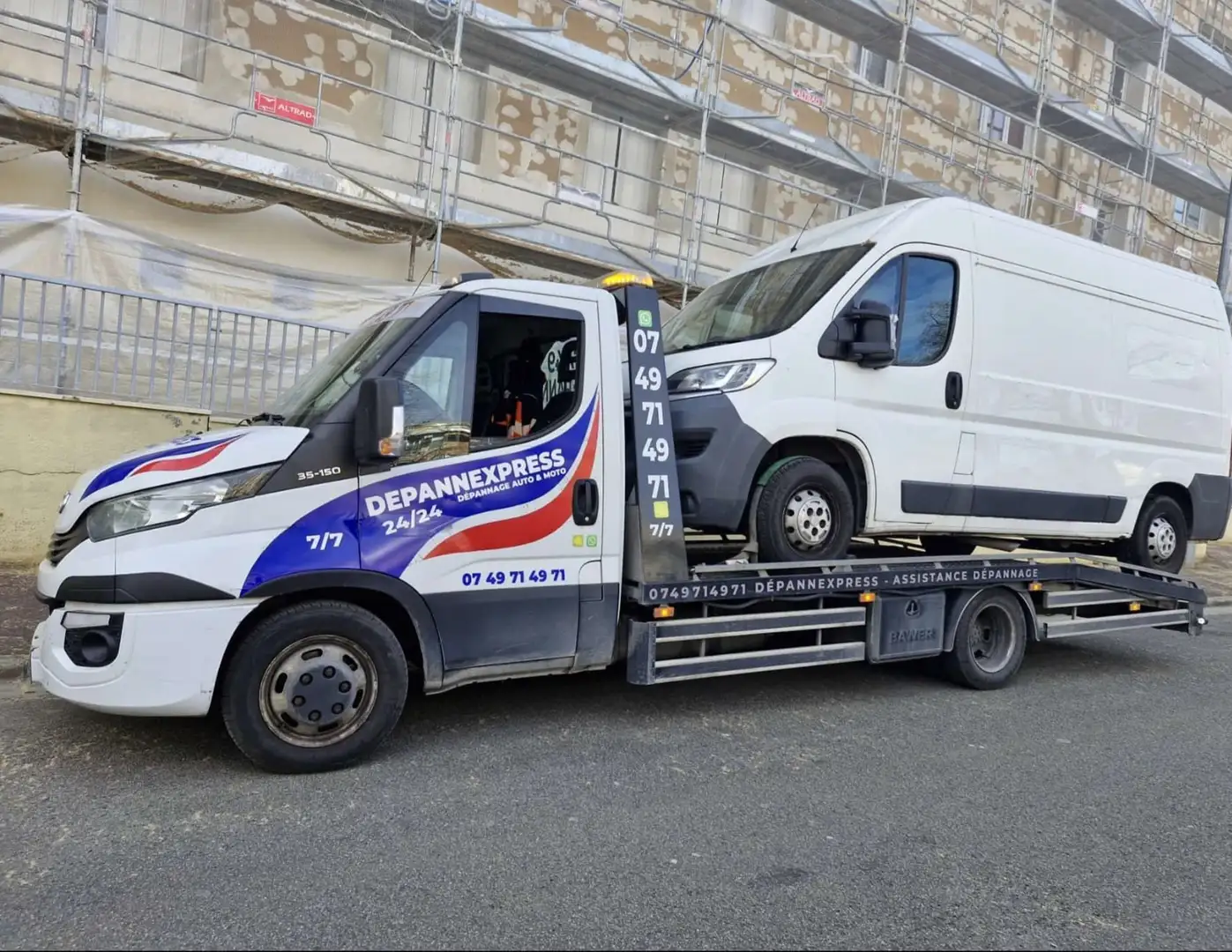 Iveco Daily DEPANNEUSE 35C15 Blanc - 1