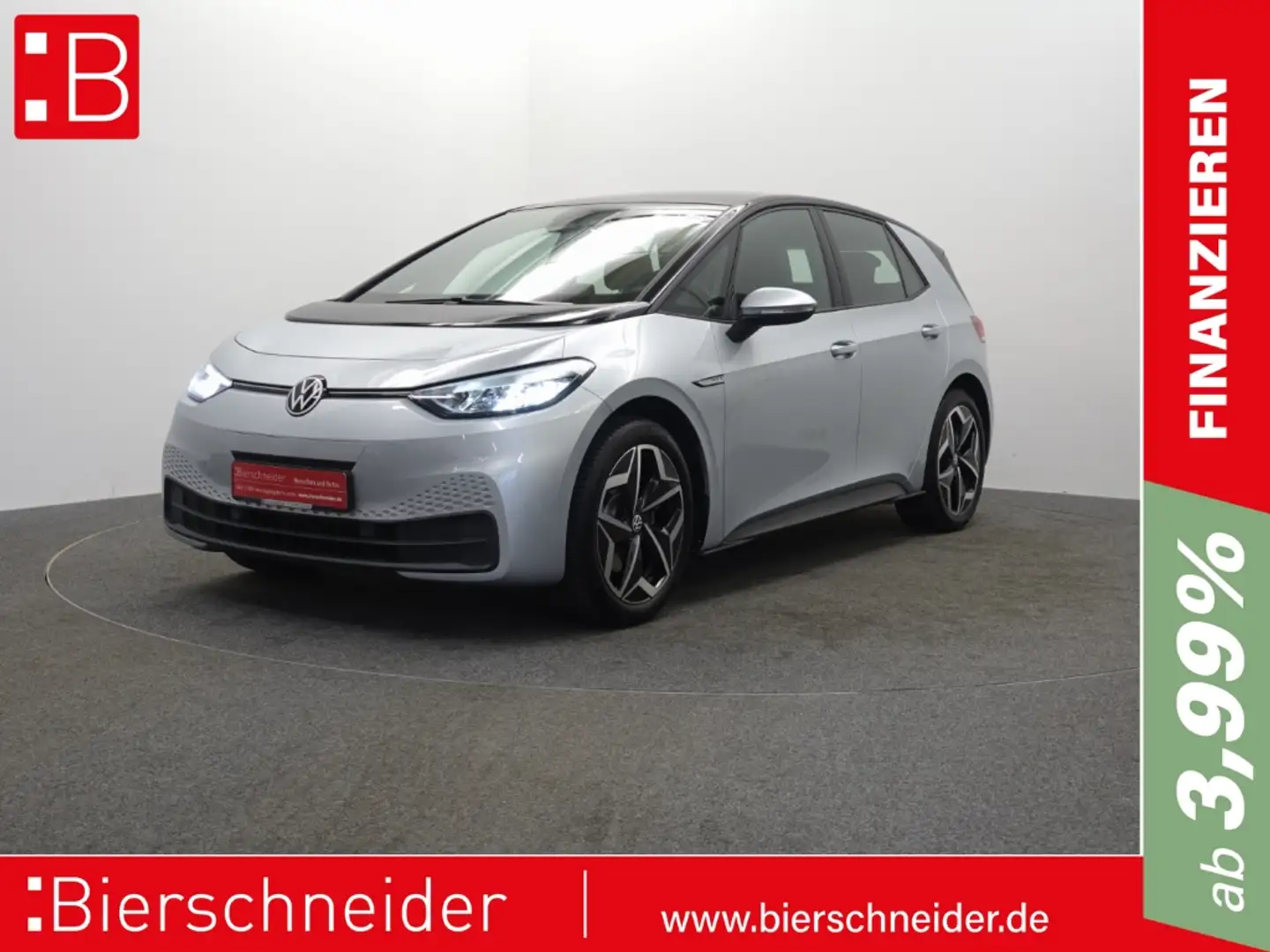 Volkswagen ID.3 Pro S LED 19 NAVI PDC DAB Ezüst - 1