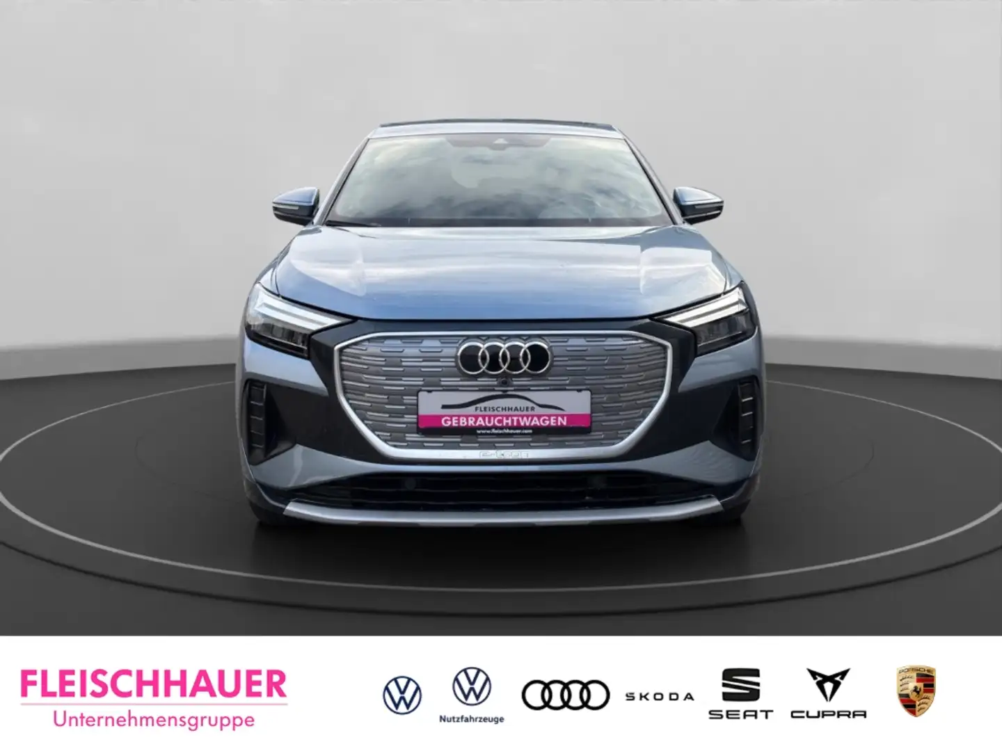 Audi Q4 e-tron Sportback 40 S-line-Interieur Navi Kamera Blau - 2