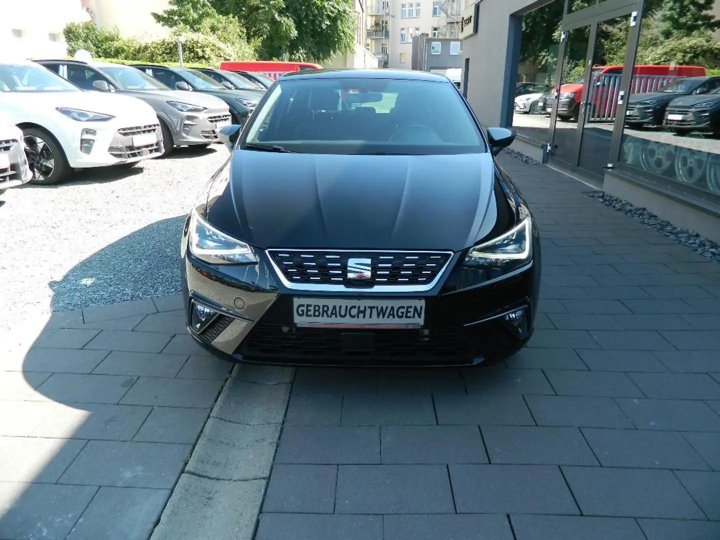 SEAT Ibiza Xcellence 1.0 TSI DSG AHZV/Navi/VollLED/Sitzheiz/D Noir - 2