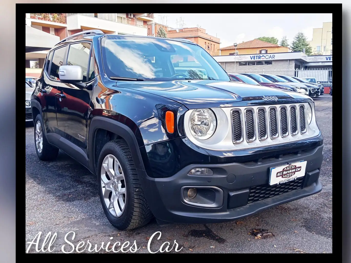 Jeep Renegade 1.6 mjt Limited 120cv Automatico **PREZZO REALE ** Nero - 1
