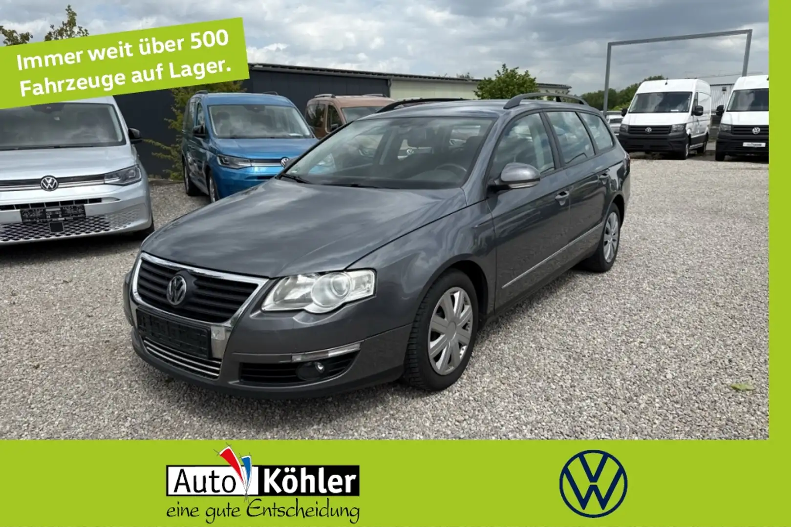 Volkswagen Passat 2.0 TDi Sportline AHK 2xKlima S-Sitz Grau - 1