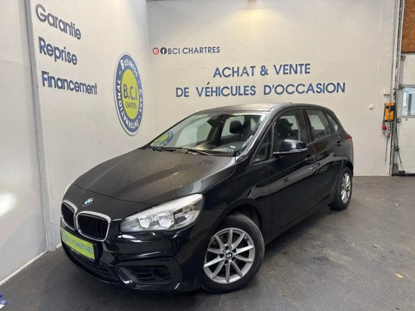 BMW 218 SERIE ACTIVETOURER (F45) 218I 136CH LOUNGE Noir - 2
