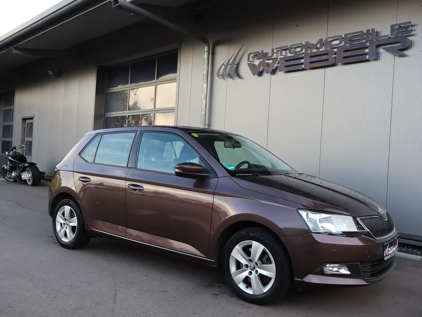 Skoda Fabia 1.2 TSI DSG AMBITION *KLIMA*SITZHEIZUNG*PDC*LM-FLG Brun - 1