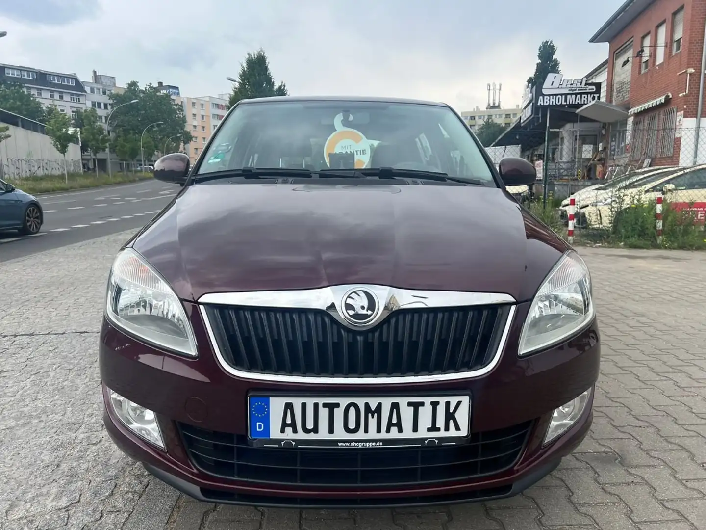 Skoda Fabia Ambition Automatik,Klima,PDC,SHZ Rot - 2