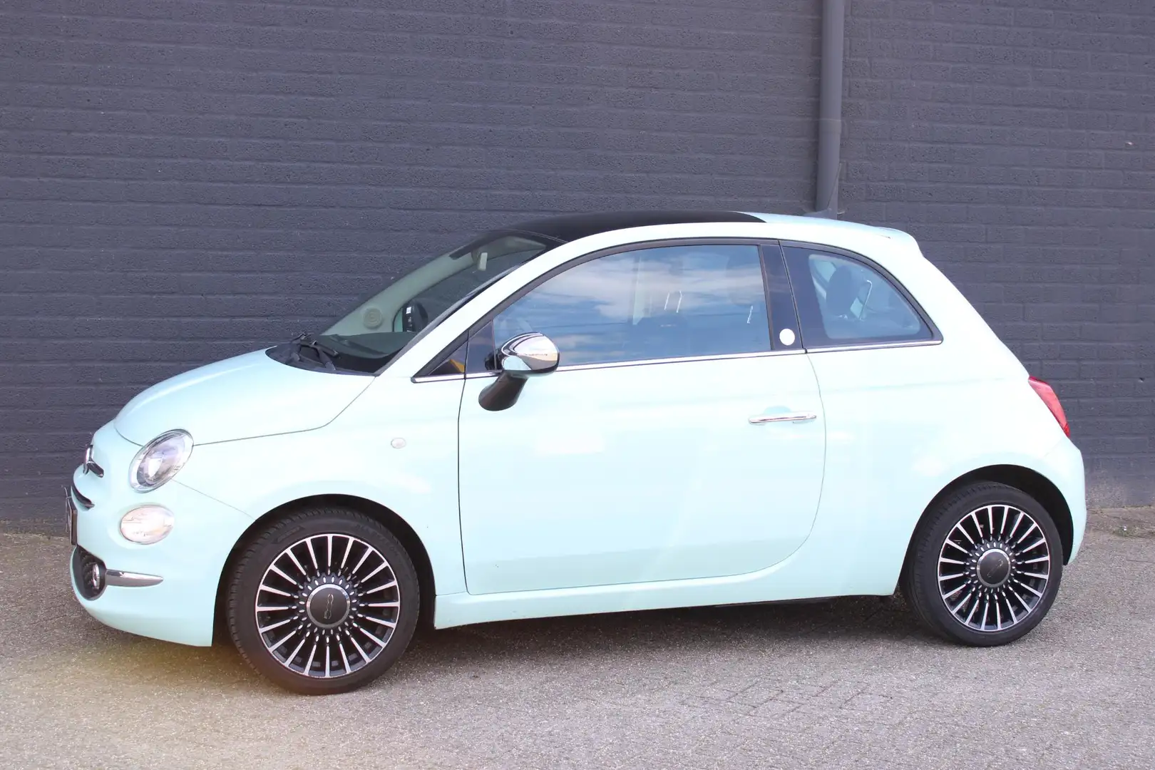 Fiat 500 TwinAir Turbo 80 PK Mirror NL-Auto | Navigatie | C Grün - 2