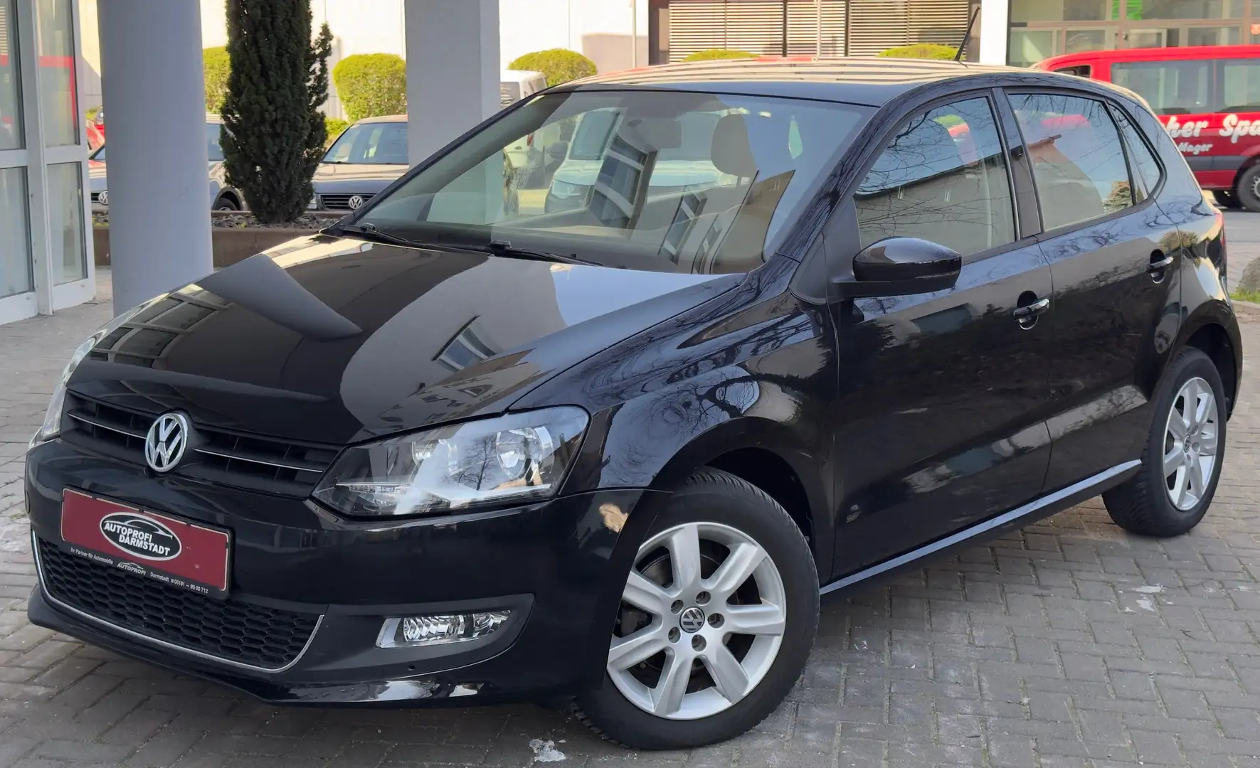 Volkswagen Polo TÜV AU NEU*KLIMA*PDC*TEMPOMAT*Highline Noir - 1