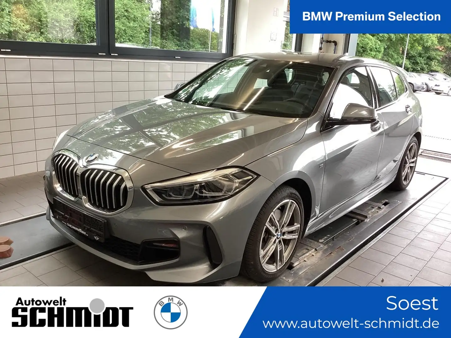BMW 118 i M Sport + 2Jahre-BPS.-GARANTIE Gris - 1