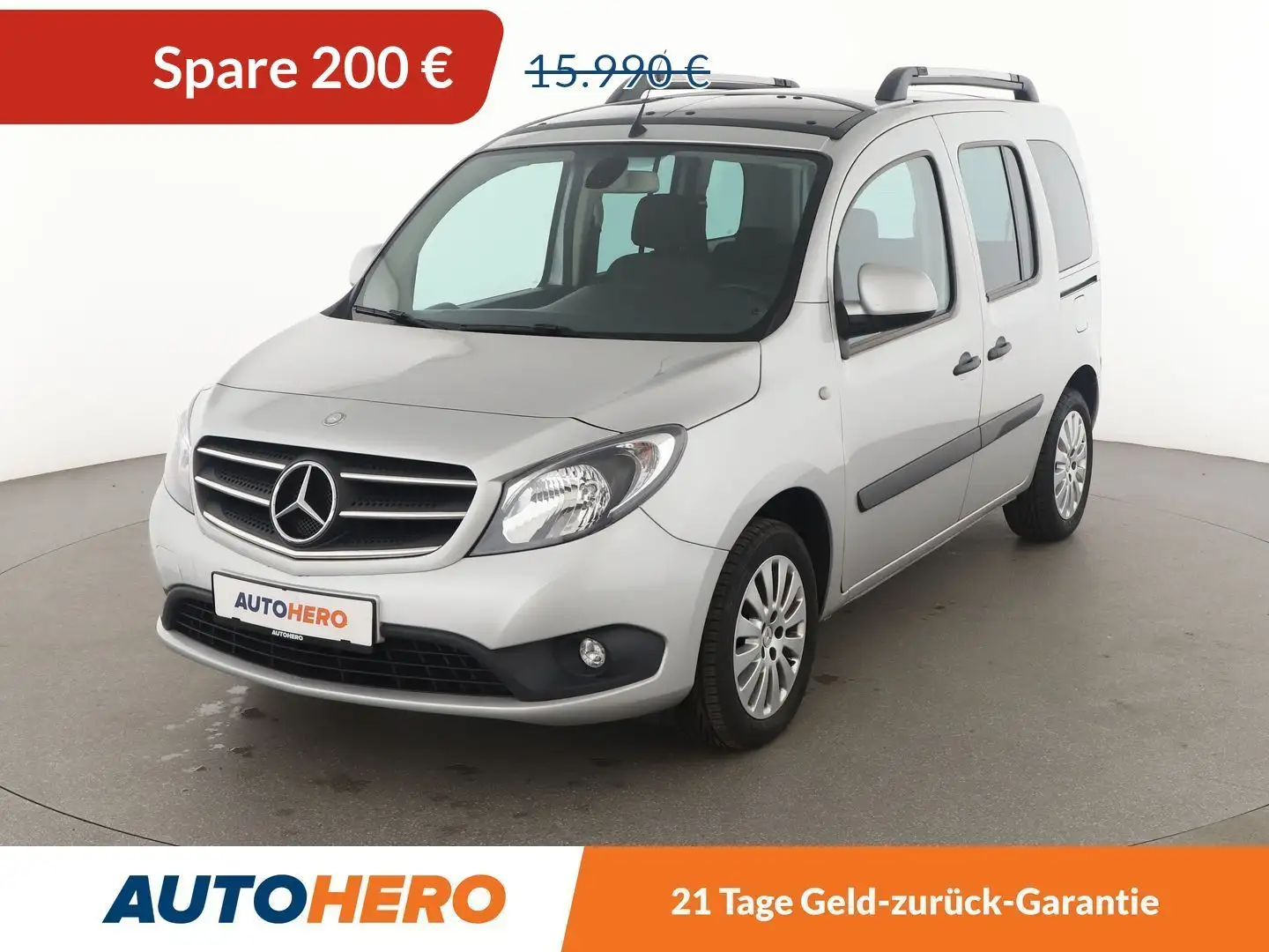 Mercedes-Benz Citan 111 CDI lang Tourer Edition*NAVI*TEMPO*PDC* Argent - 1