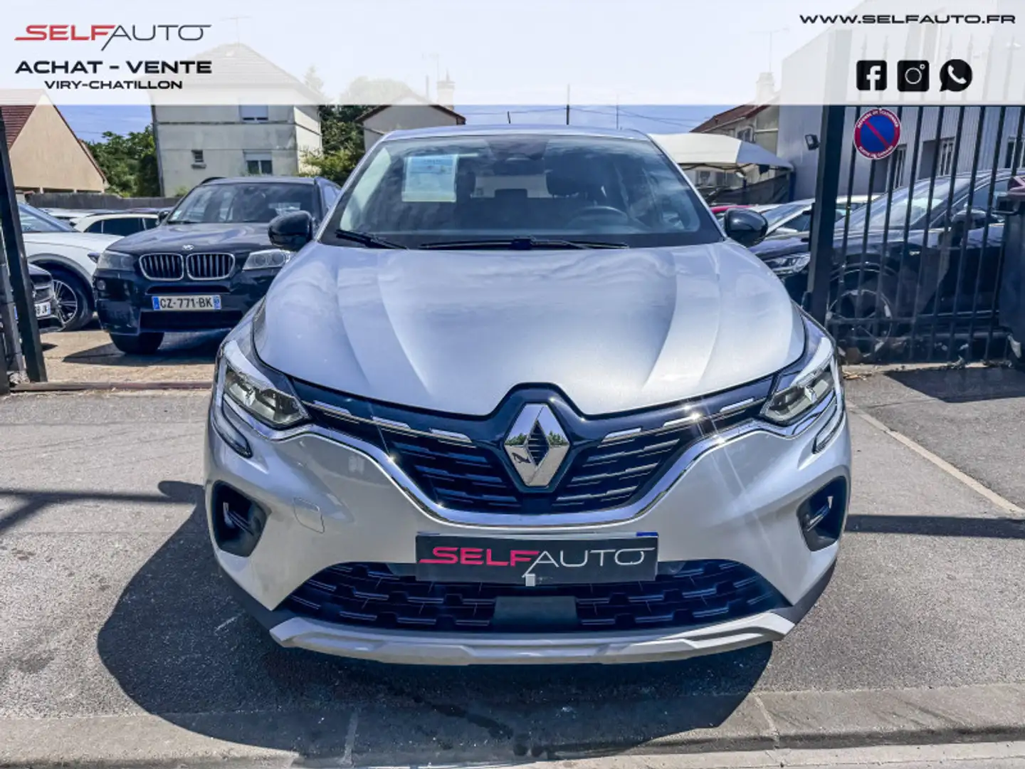 Renault Captur 1.5 BLUE DCI 115CH BUSINESS EDC Gris - 2