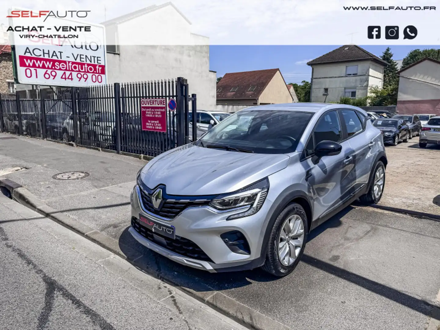 Renault Captur 1.5 BLUE DCI 115CH BUSINESS EDC Gris - 1