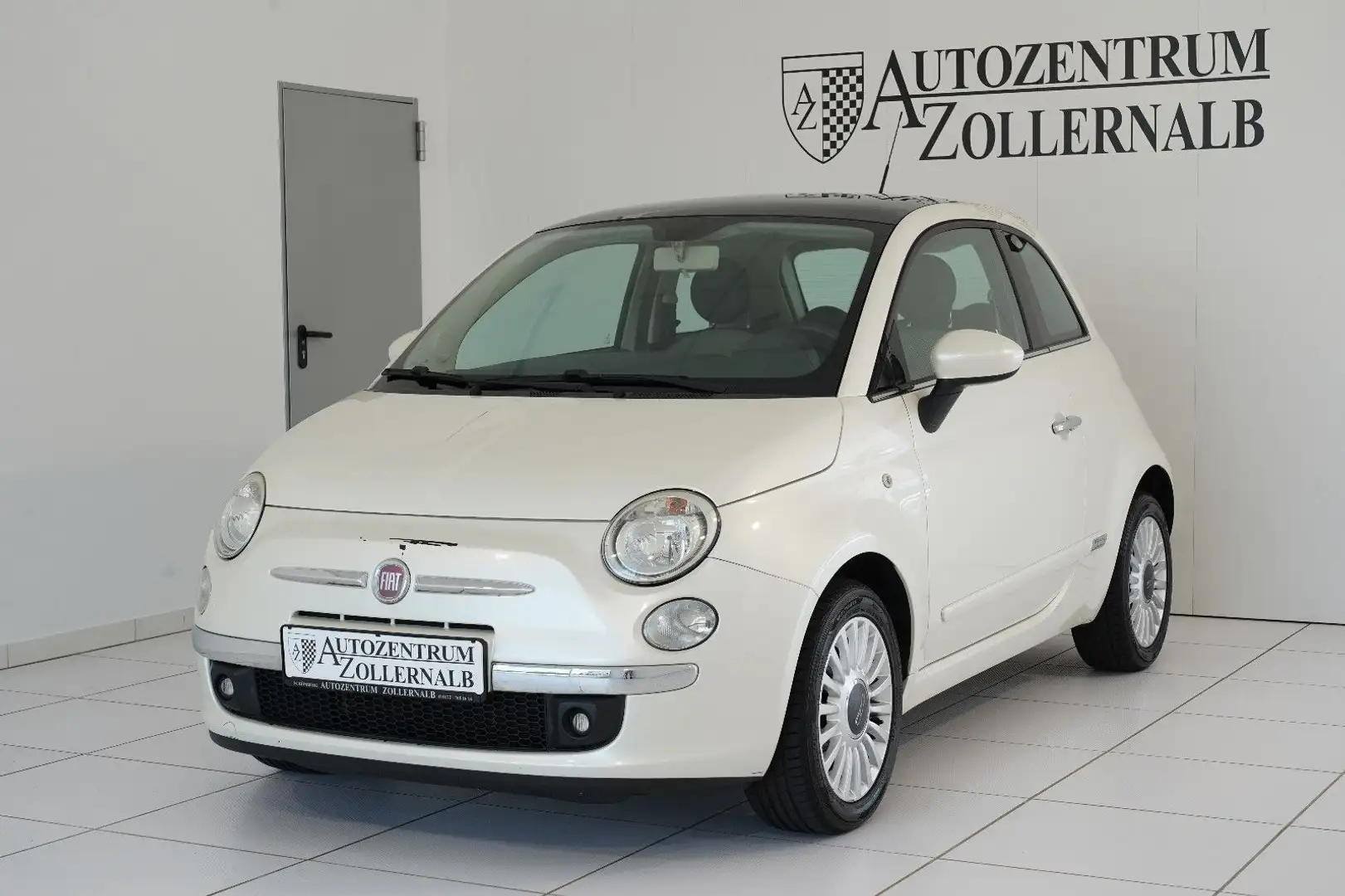 Fiat 500 1.2 Lounge *GUTER ZUSTAND*PANORAMA*TÜV NEU* Weiß - 2
