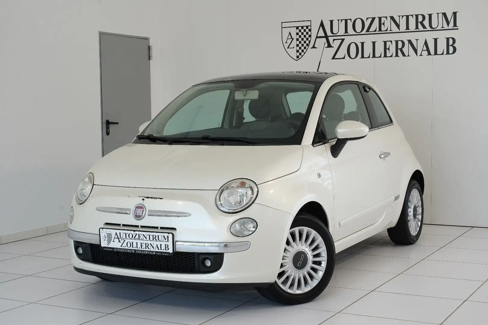 Fiat 500 1.2 Lounge *GUTER ZUSTAND*PANORAMA*TÜV NEU* Weiß - 1