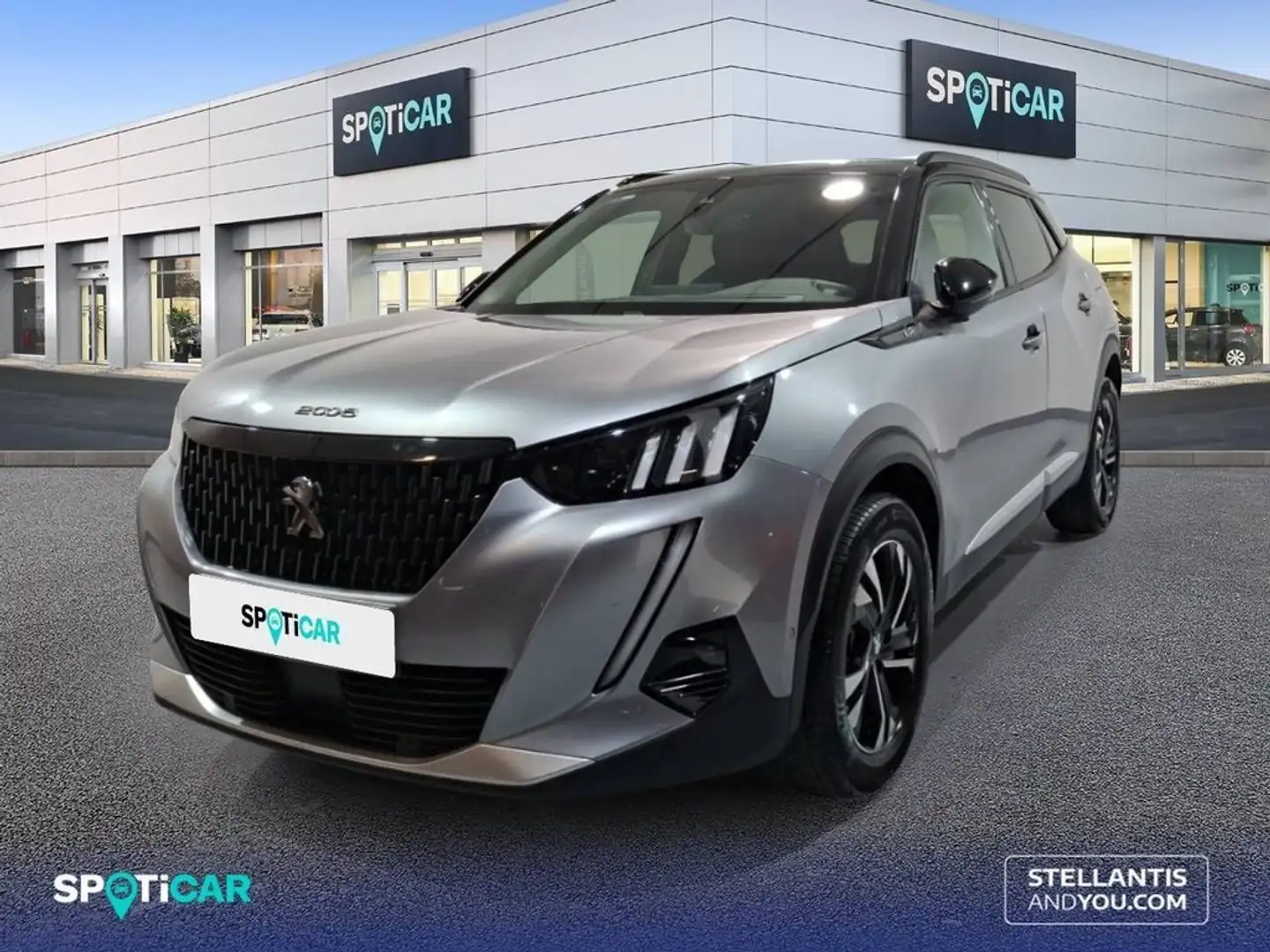 Peugeot 2008 1.5BlueHDi S&S GT EAT8 130 Gris - 1