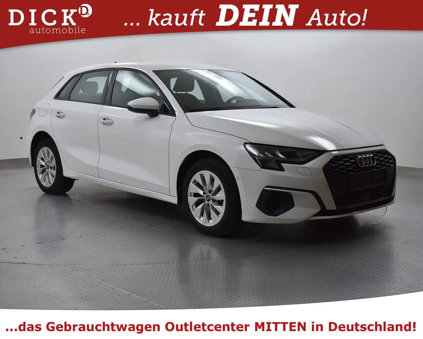 Audi A3 Sportb 40 TFSIe S-Tr VIRTU+NAVI+LED+AHK+ACC+ Blanc - 1