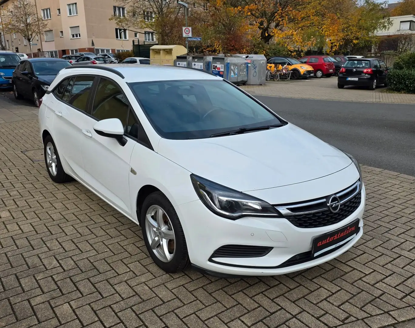 Opel Astra K Sports Tourer Edition 1. HAND Blanc - 2