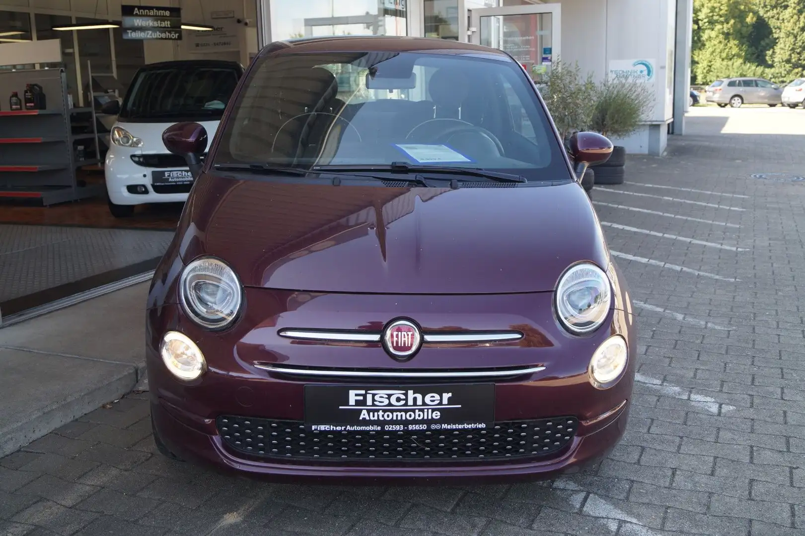 Fiat 500 *BT*Freisprechen*PDC*BC Rouge - 2