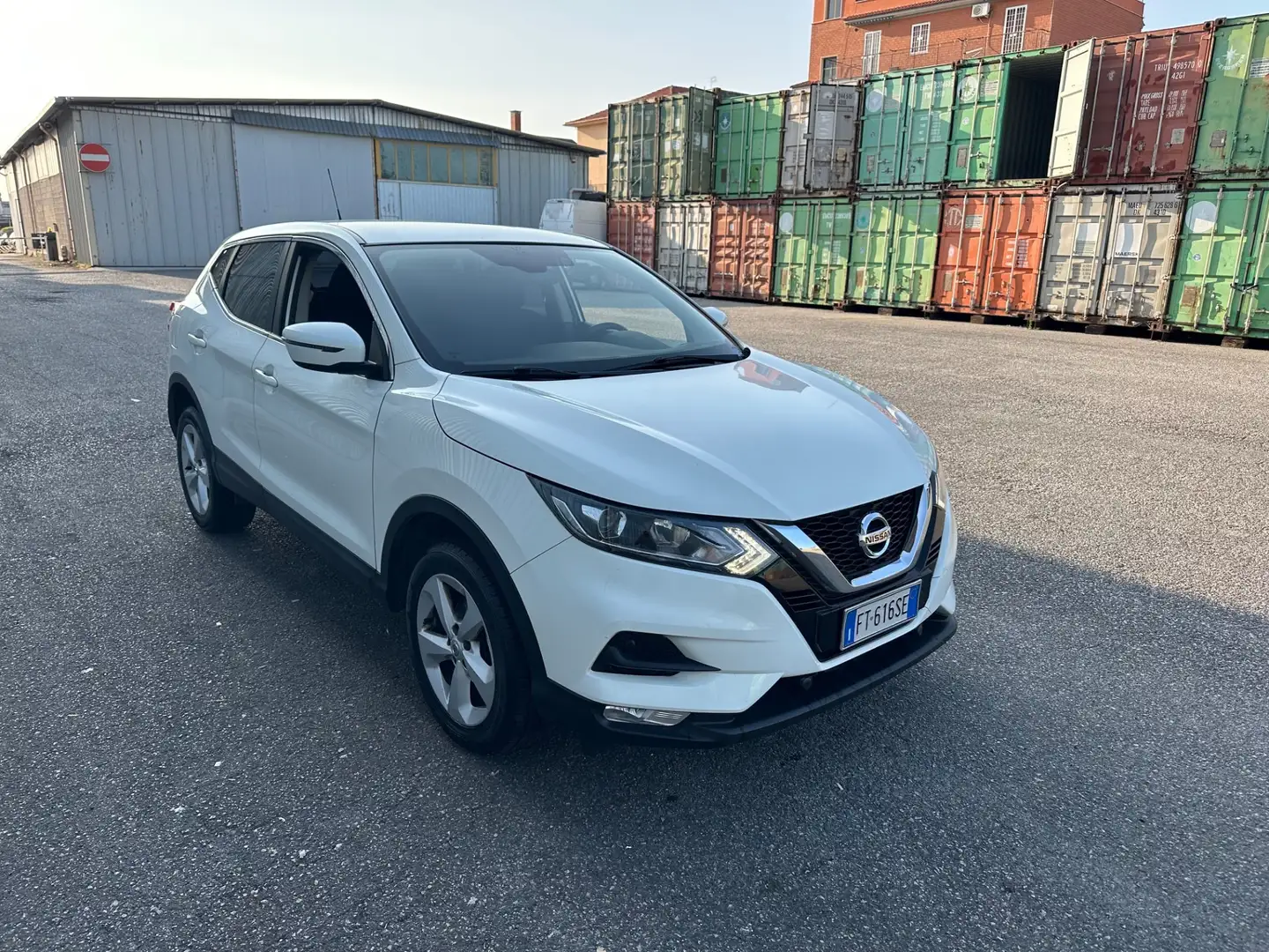 Nissan Qashqai 1.6 dCi 2WD N-Connecta SOLO 120 MILA KM Blanc - 1