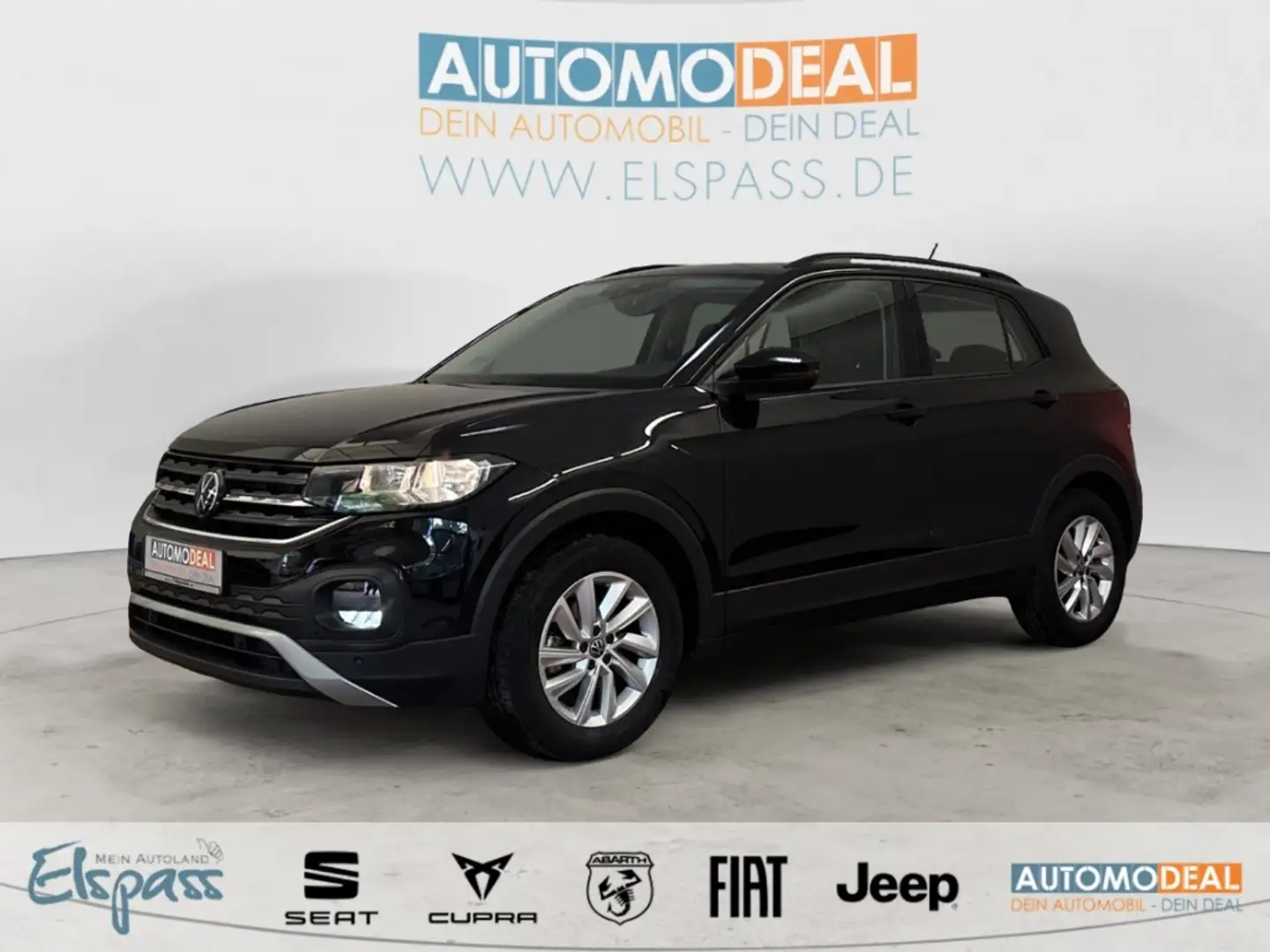 Volkswagen T-Cross Life AUTOMATIK DIG-DISPLAY APPLE/ANDROID ALU PDC v Noir - 1