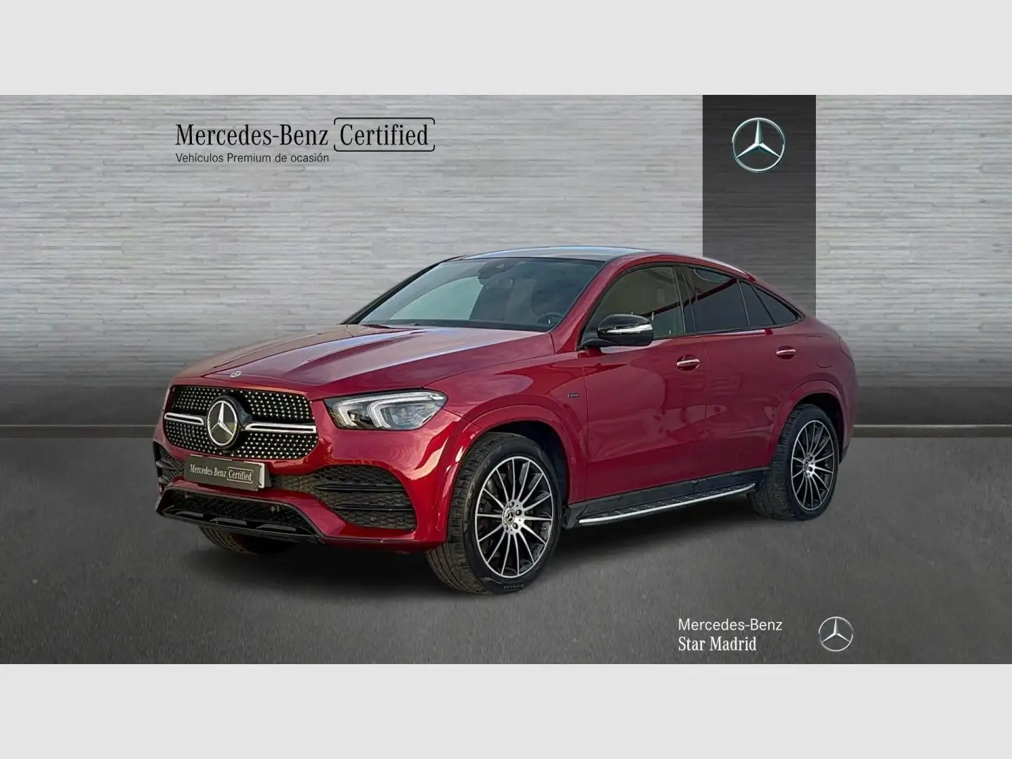 Mercedes-Benz GLE 350 Coupé de 4MATIC Rot - 1
