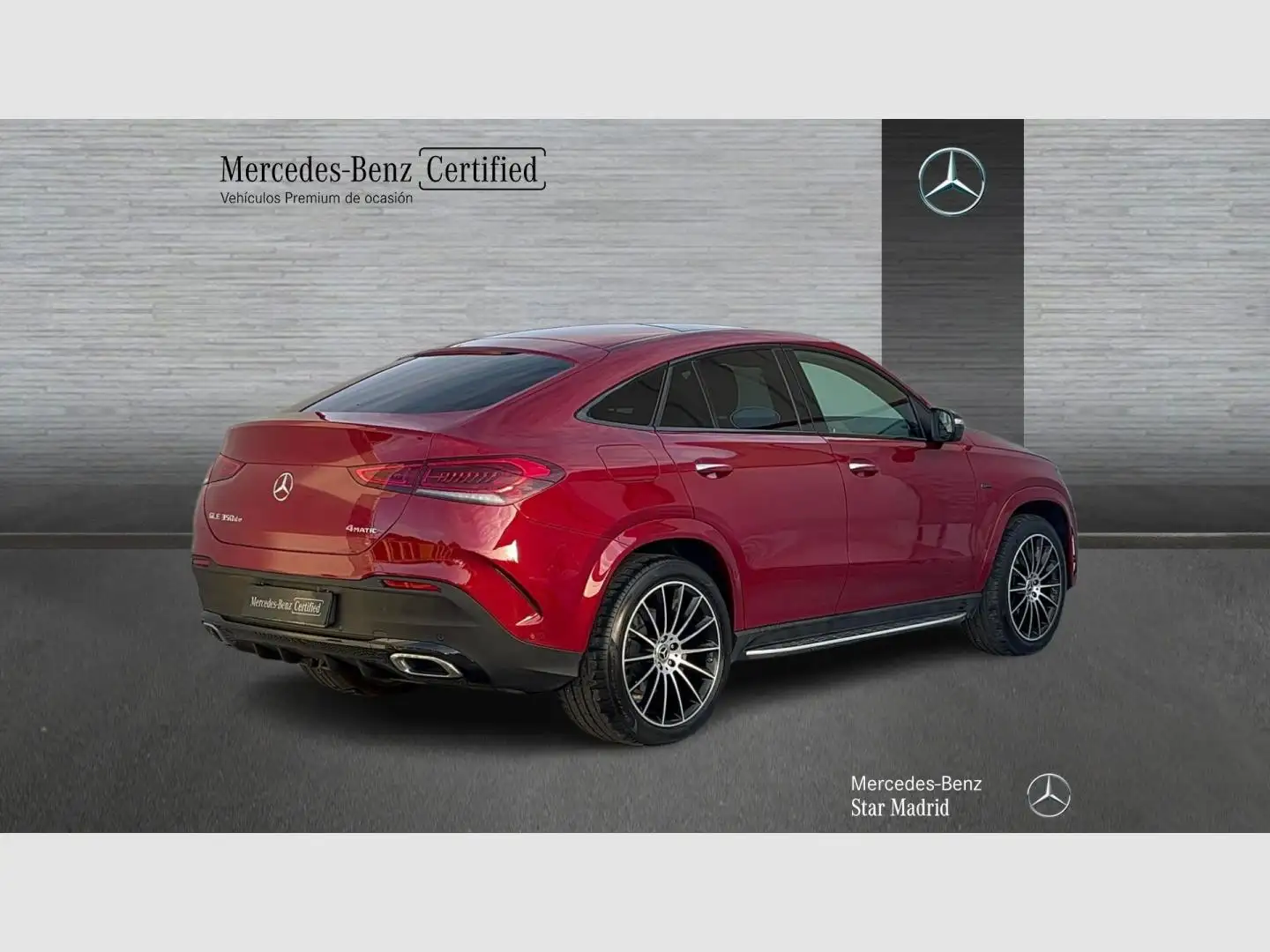 Mercedes-Benz GLE 350 Coupé de 4MATIC Rot - 2