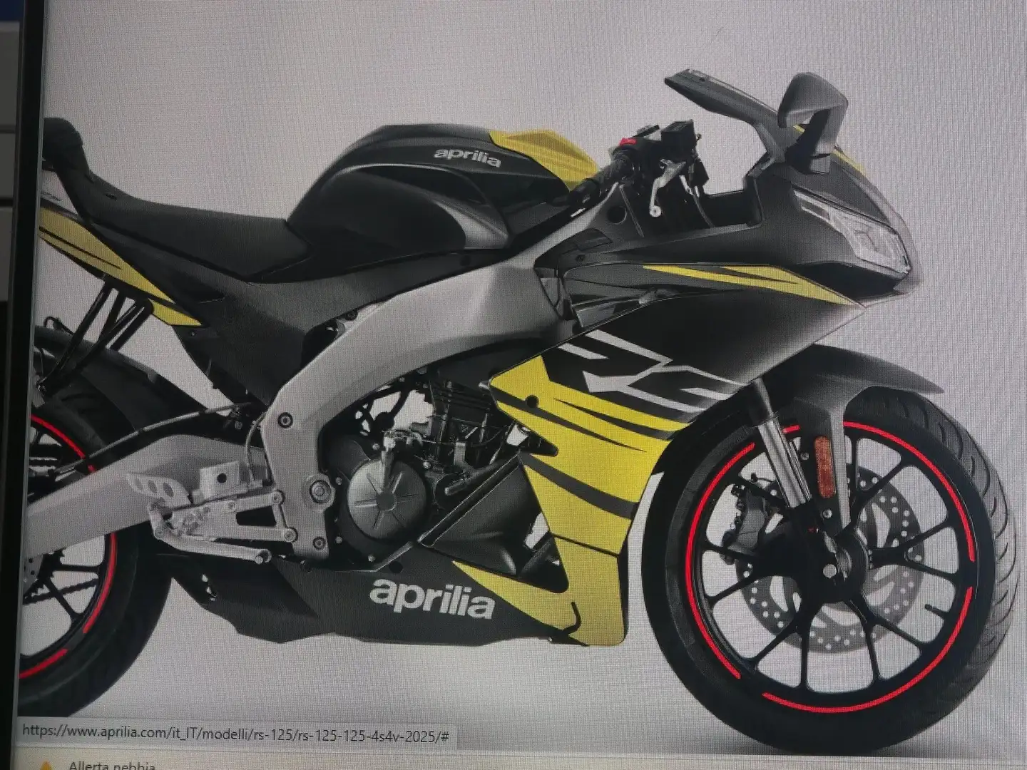 Aprilia RS 125 ABS Grigio - 2