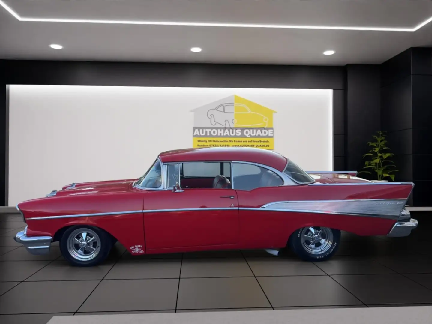 Chevrolet Bel Air Harttop Coupe 383(420PS) 600Nm Kırmızı - 2