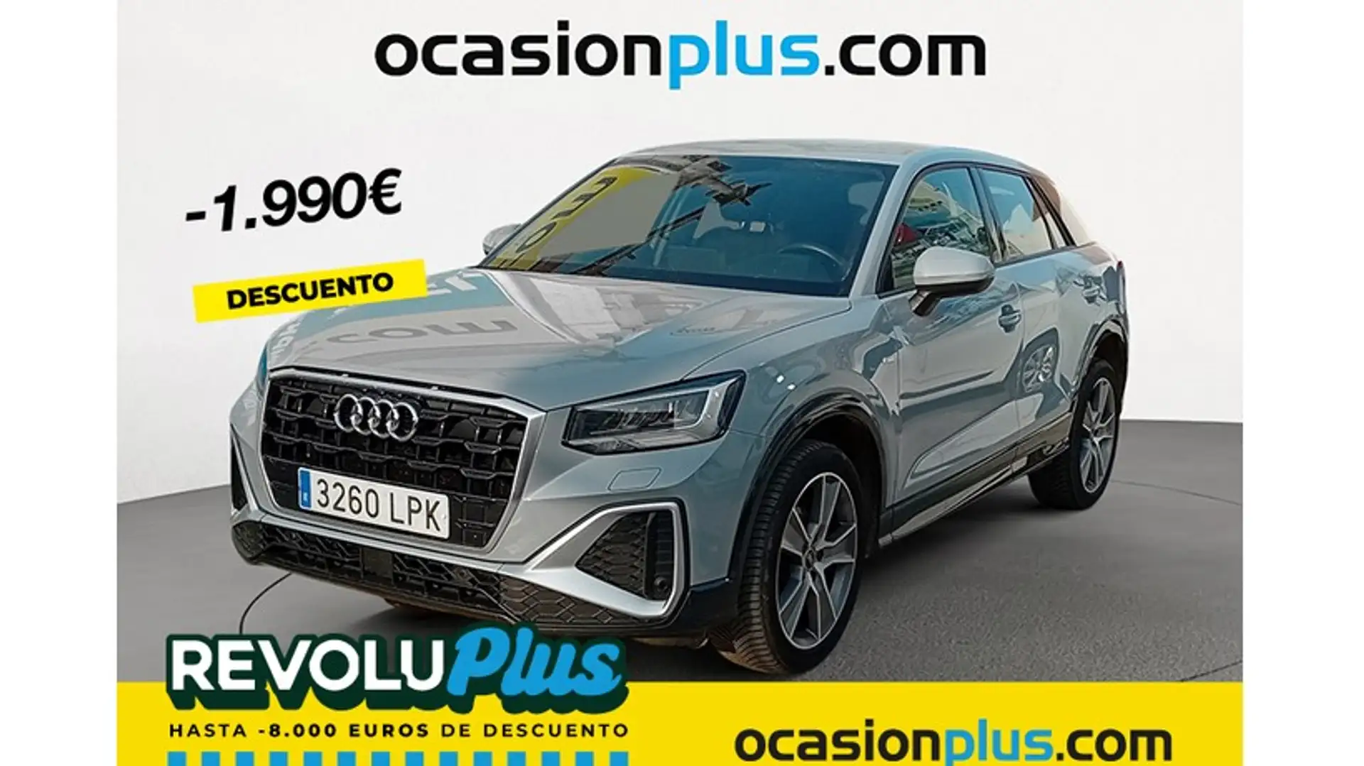 Audi Q2 30 TFSI S line 81kW Gris - 1