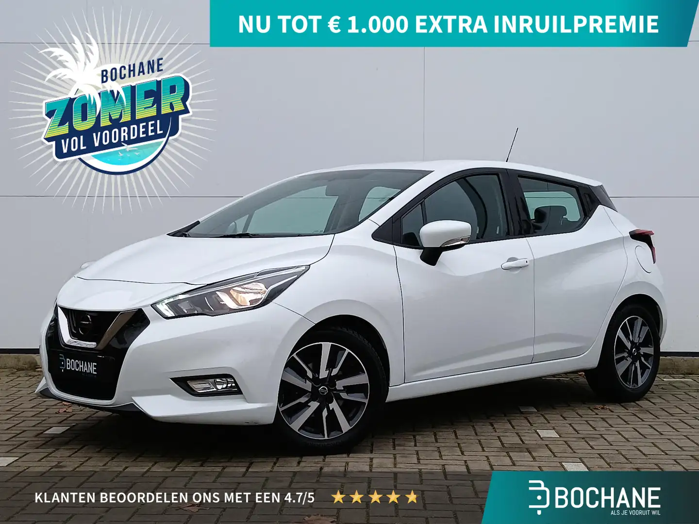 Nissan Micra 0.9 IG-T Acenta Wit - 1