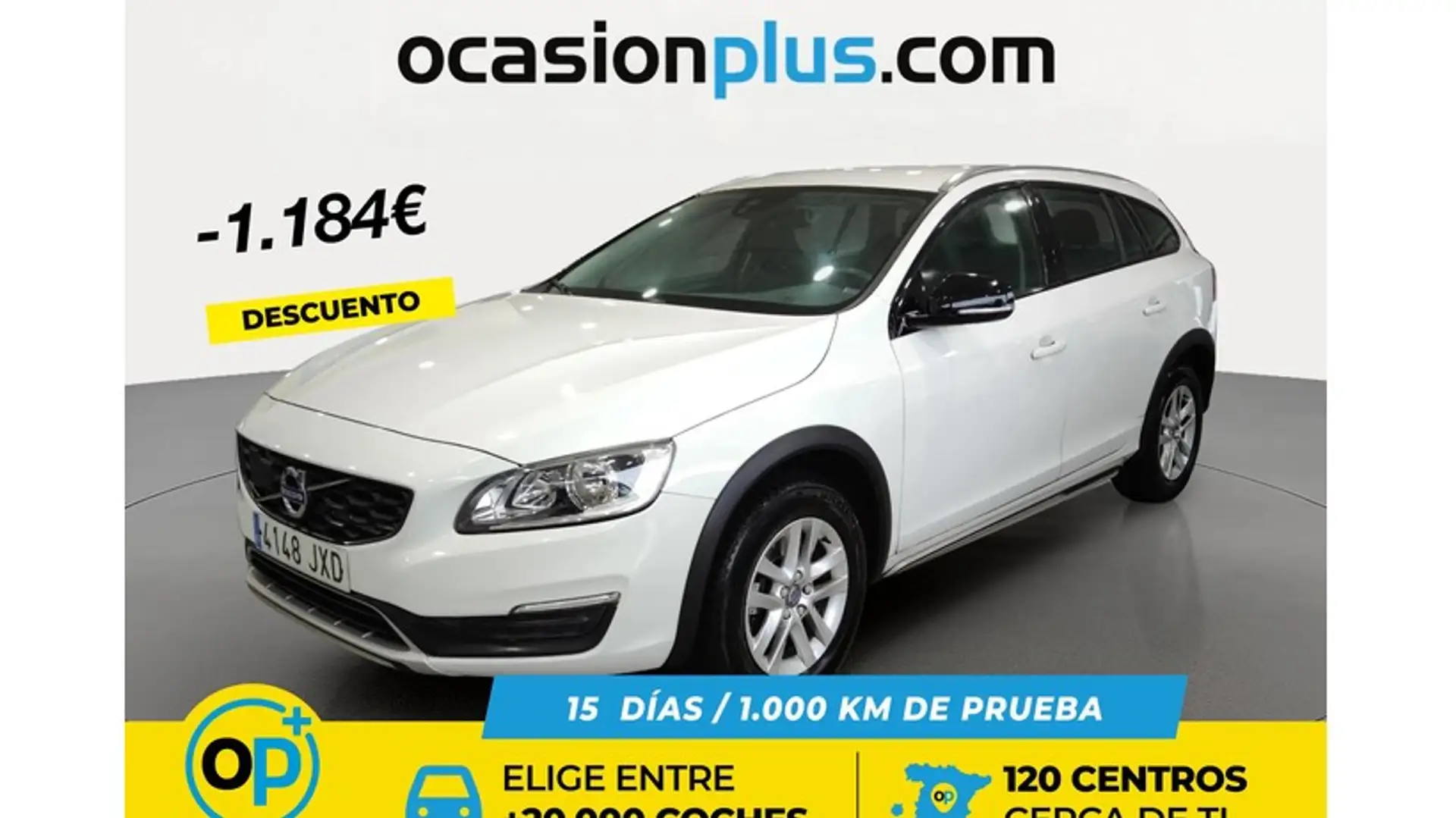 Volvo V60 Cross Country D3 Kinetic Aut. Blanco - 1