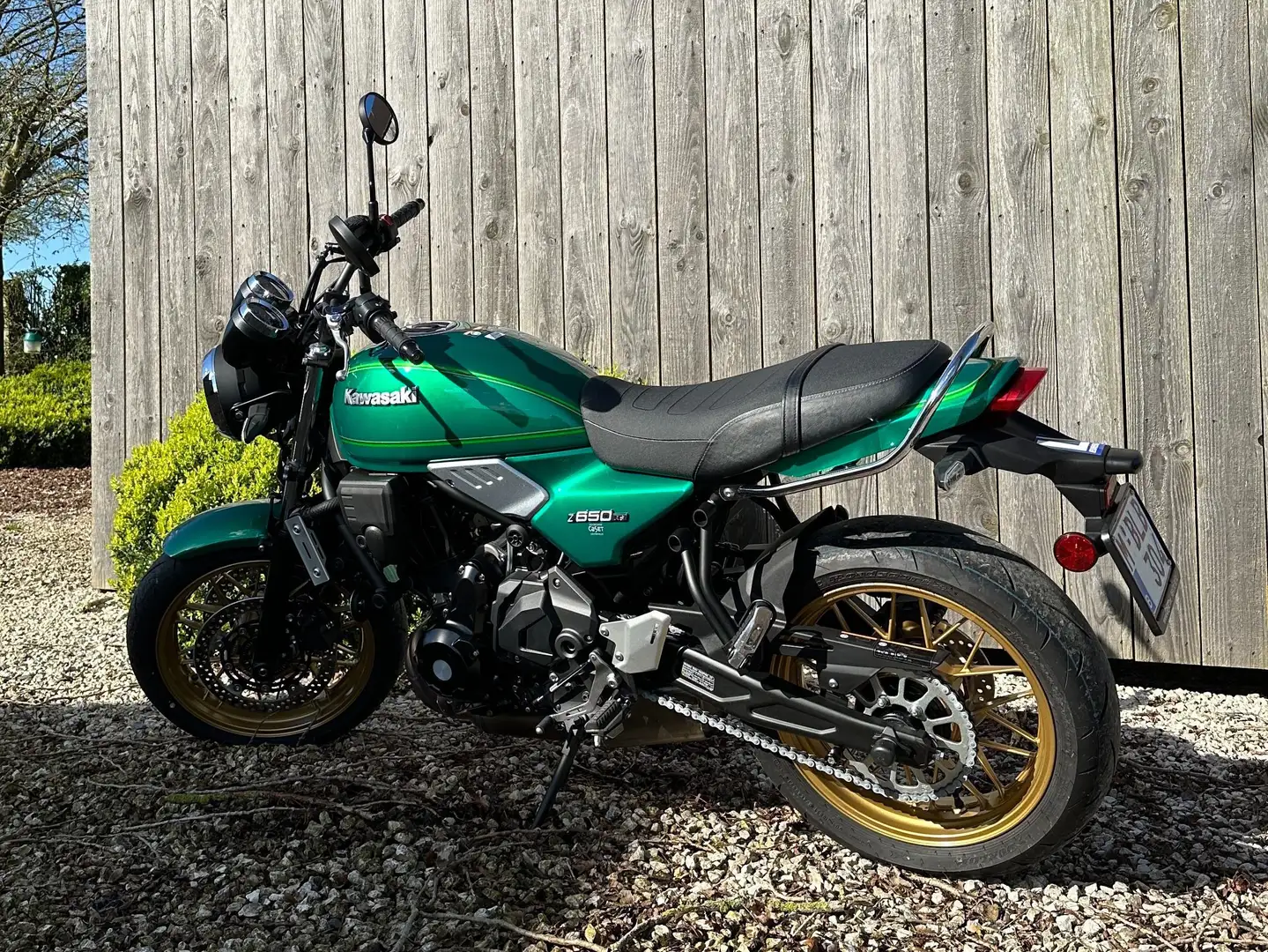 Kawasaki Z 650 RS vintage-retro Green - 1