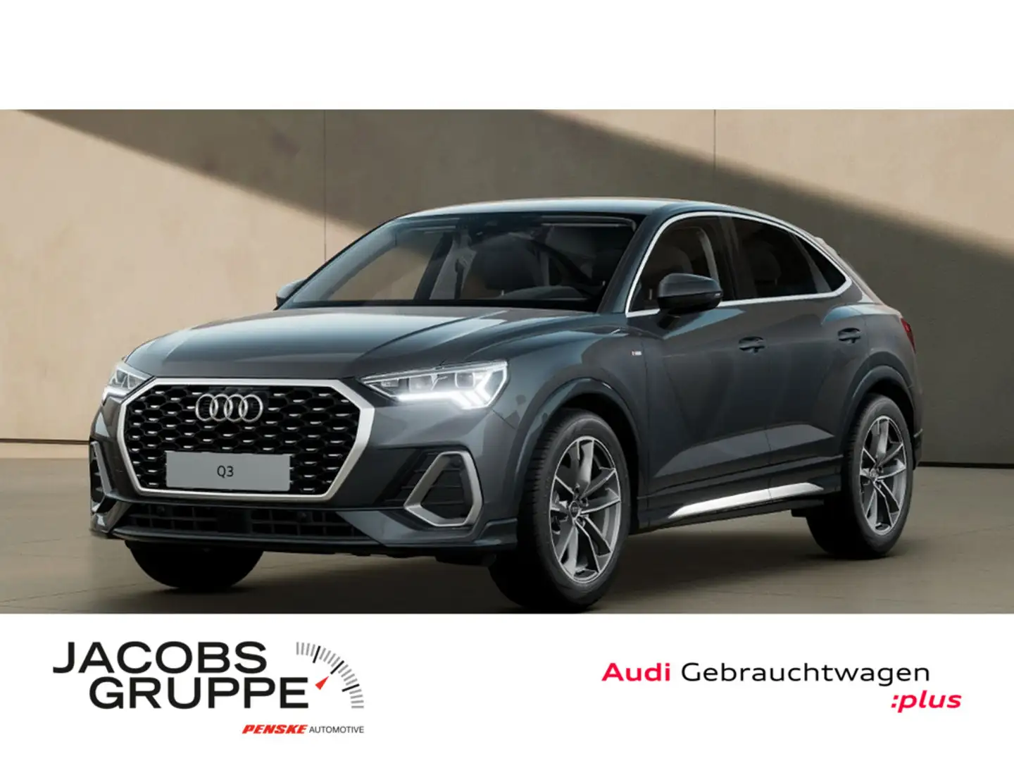 Audi Q3 Sportback 35 TFSI S line LED*PDC*AHK * Grau - 1