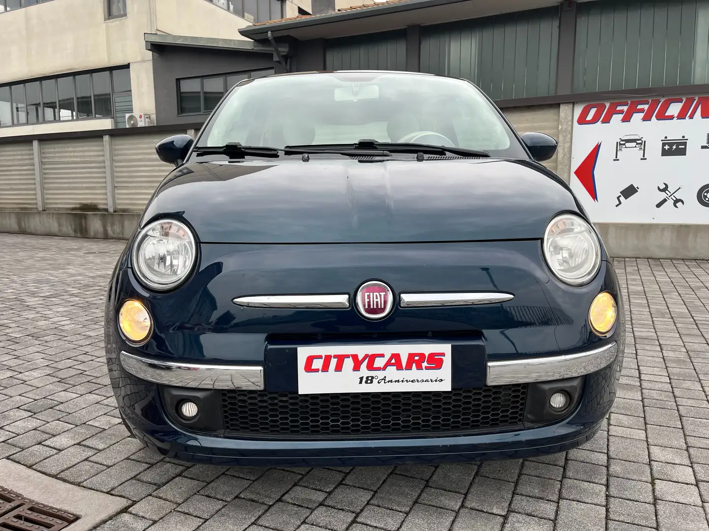 Fiat 500 1.2 Lounge 69cv Solo 44000 Km !! Ok Neop. Blu/Azzurro - 2