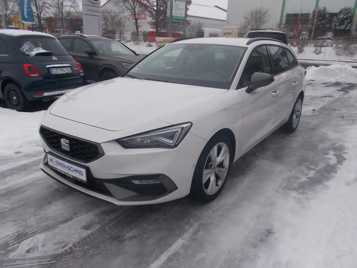 SEAT Leon Sportstourer FR 2.0 TDI DSG Weiß - 1