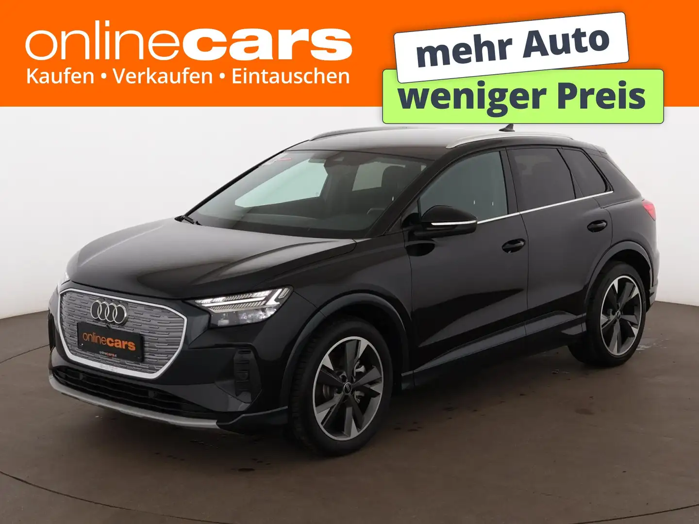 Audi Q4 e-tron 40 82kWh Aut MATRIX DIGITAL-TACHO NAVI Schwarz - 1