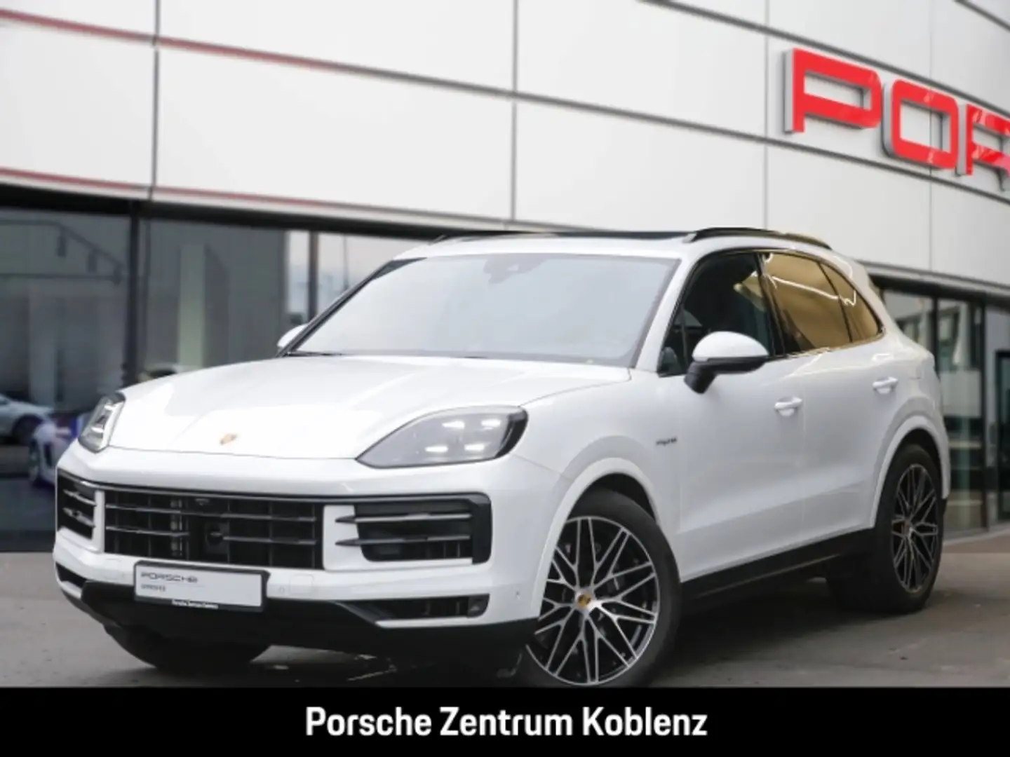 Porsche Cayenne E-Hybrid Weiß - 1