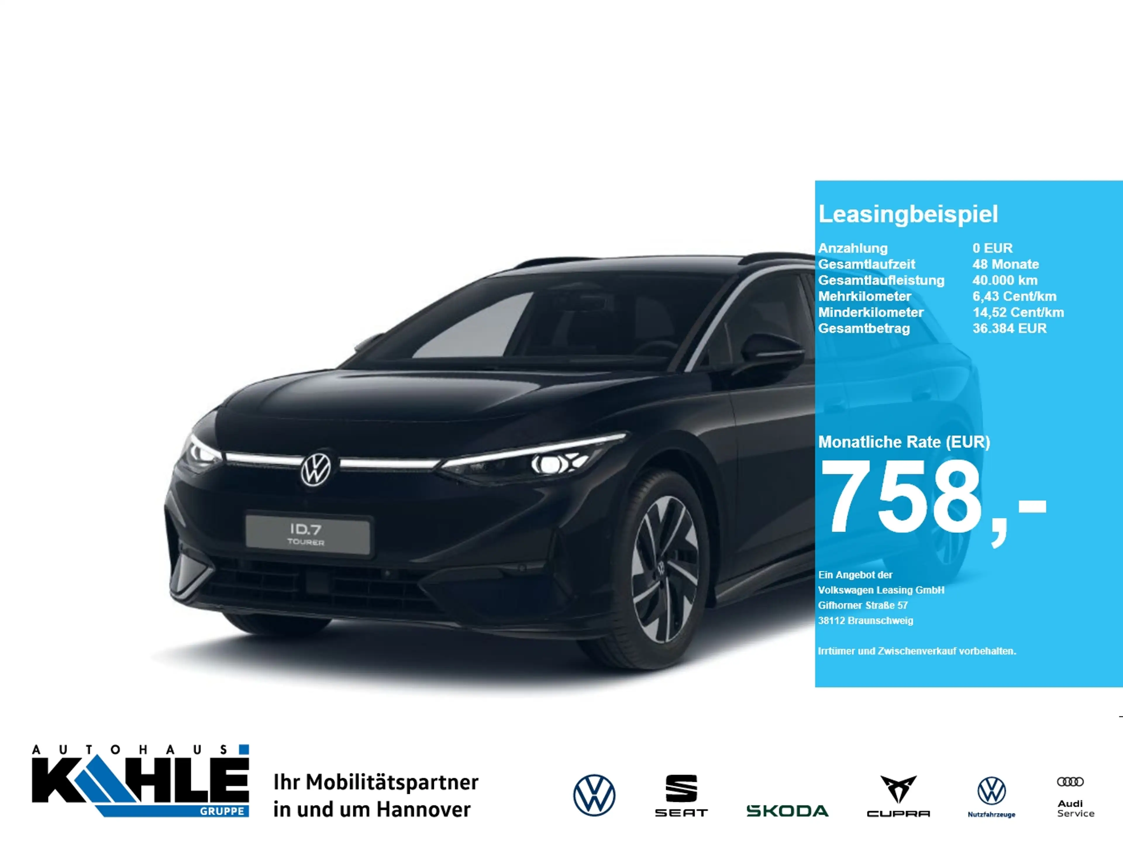 Volkswagen ID.7 Tourer Pro S AHK Komfortpaket IQ.Drive