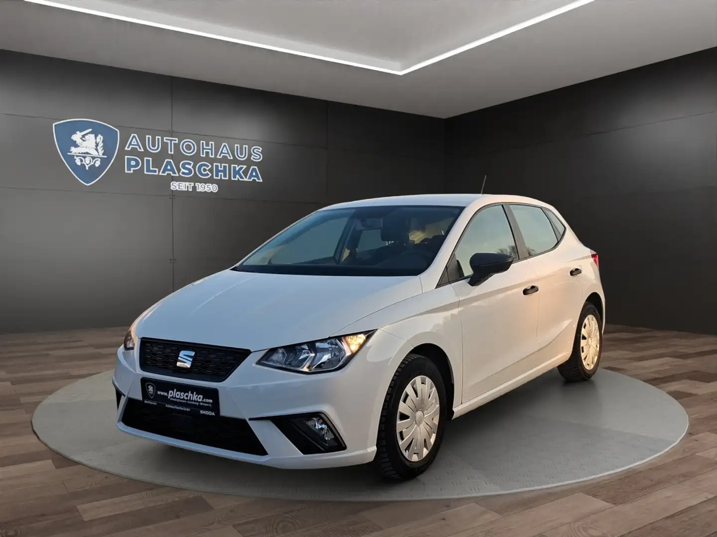 SEAT Ibiza 1.0 TSI Reference PDC+SHZ+KLIMA+SPURASSIST Klima Weiß - 1