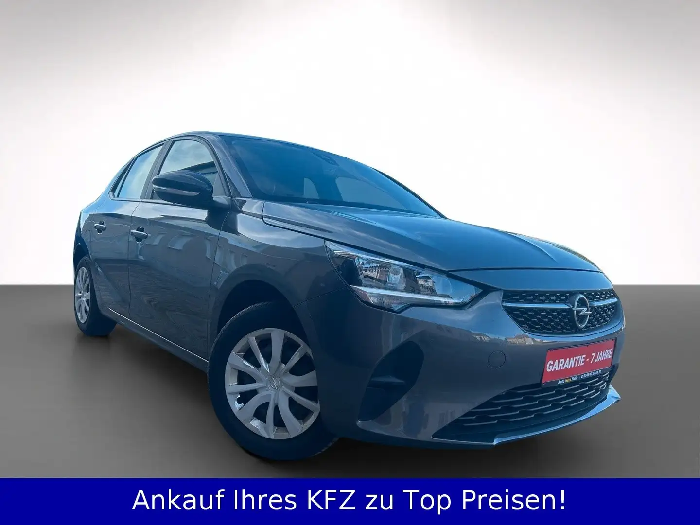 Opel Corsa F Edition Klima+PDC+Navi+Tempomat+Freispr. Grijs - 2