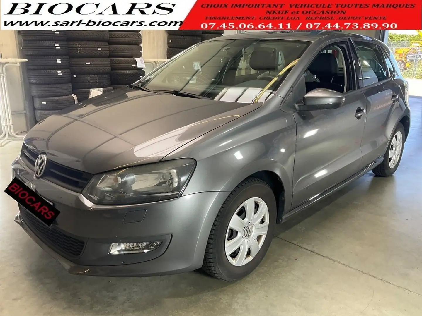 Volkswagen Polo 1.2TDI Trendline Gris - 1